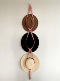 HAND DYED TRIPLE HAT HANGER