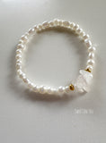 CLEAR QUARTZ BRACELET