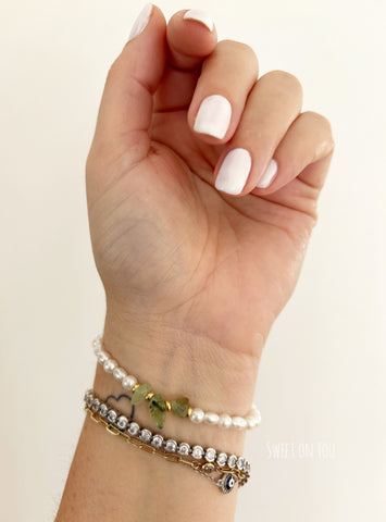 PREHNITE BRACELET