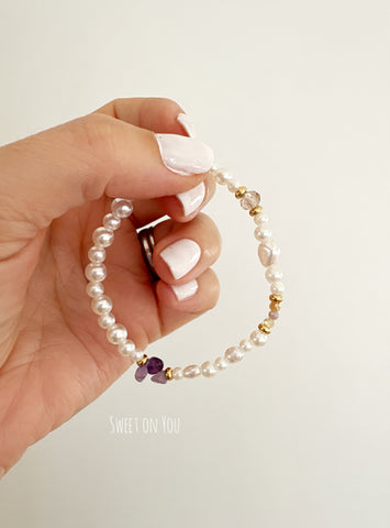 AMETHYST BRACELET