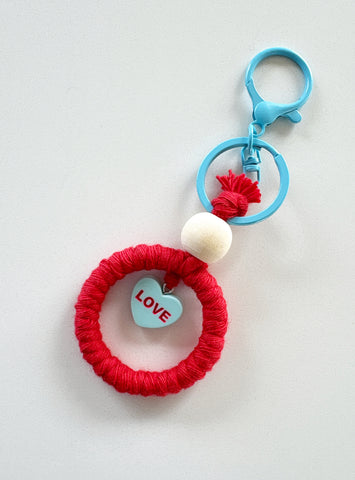 LOVE KEYRING