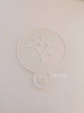 HEART Stencil